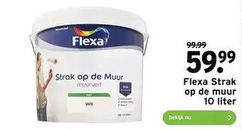 GAMMA Flexa Strak op de muur 10 liter aanbieding