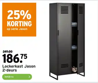 GAMMA Lockerkast Jason 2-deurs aanbieding