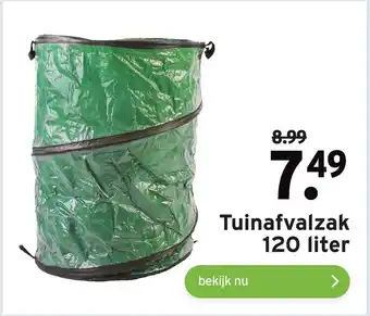 GAMMA Tuinafvalzak 120 liter aanbieding