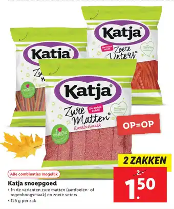 Lidl Katja snoepgoed aanbieding