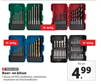 Lidl Boor- en bitset aanbieding