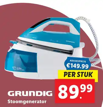 Lidl Grundig stoomgenerator aanbieding