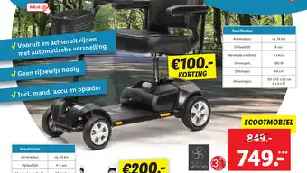 Lidl Scootmobiel aanbieding