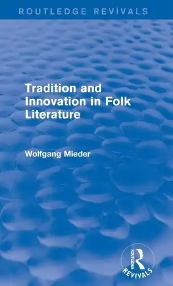 Bol.com Tradition and Innovation in Folk Literature aanbieding