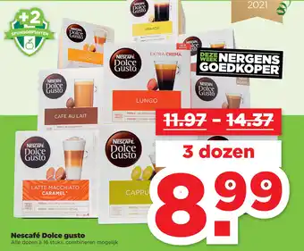 PLUS Nescafé Dolce gusto aanbieding