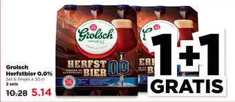 PLUS Grolsch Herfstbier 0.0% aanbieding