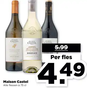 PLUS Maison Castel Alle flessen à 75 cl aanbieding