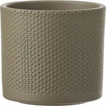 Intratuin Mica Decorations bloempot Era groen D 13,5 H 12,5 cm aanbieding