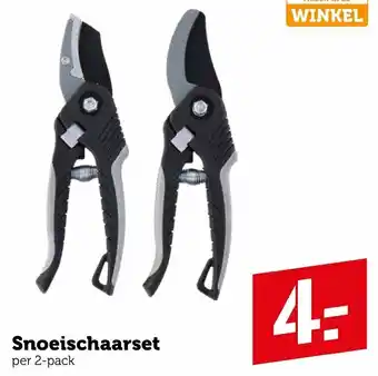 Coop Snoeischaarset 2-pack aanbieding