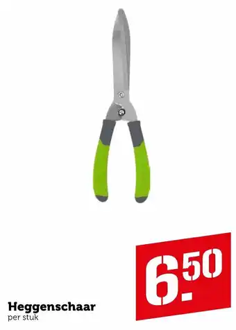 Coop Heggenschaar aanbieding