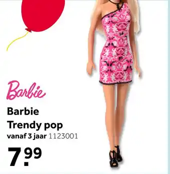 Intertoys Trendy Barbie pop aanbieding