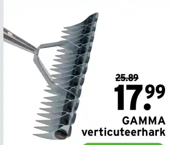 GAMMA GAMMA Verticuteerhark aanbieding