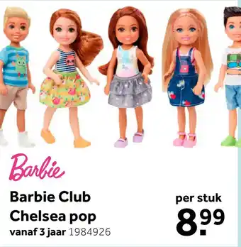 Intertoys Barbie Club Chelsea pop aanbieding