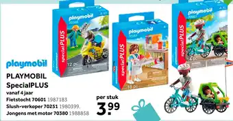 Intertoys PLAYMOBIL SpecialPLUS slush-verkoper 70251 aanbieding