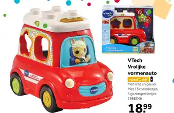 Intertoys VTech Baby vrolijke vormenauto aanbieding