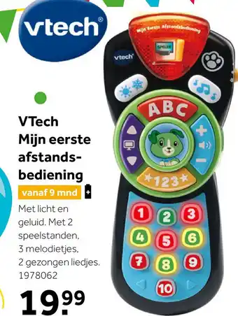 Intertoys VTech Baby Mijn eerste afstandsbediening aanbieding