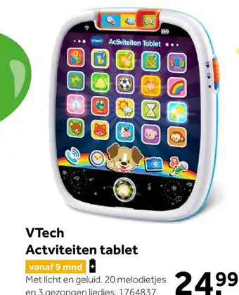 Intertoys VTech Baby activiteiten tablet aanbieding