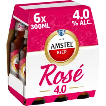 Jumbo Amstel Rosé Bier Fles 6x300ml aanbieding