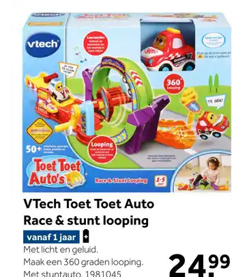 Intertoys VTech Toet Toet Auto's Race & Stunt looping aanbieding