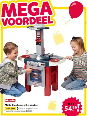 Intertoys Miele gourmet keuken aanbieding