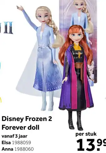 Intertoys Disney Frozen Shimmer pop Forever Elsa aanbieding