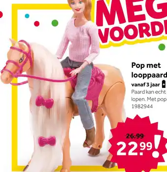 Intertoys Tienerpop met paard aanbieding