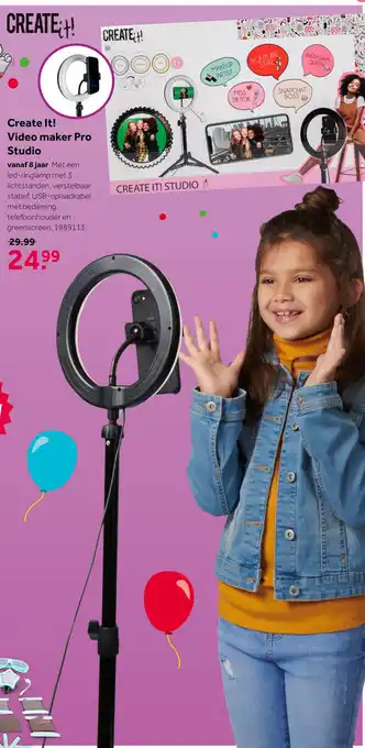 Intertoys Create It! Studio video set pro aanbieding