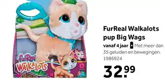 Intertoys FurReal Walkalots pup Big Wags aanbieding