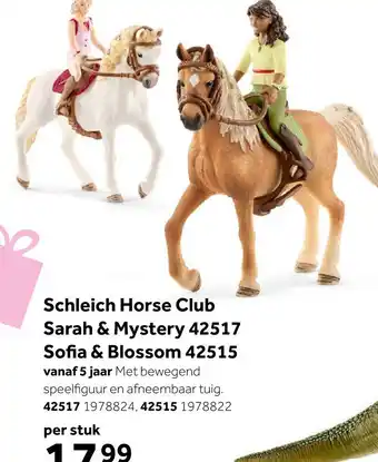 Intertoys Schleich Horse Club Sofia en Blossom 42515 aanbieding