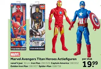 Intertoys Avengers Titan Heroes figuur Iron Man - 30 cm aanbieding