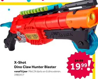 Intertoys Zuru X-Shot Dino Attack-Claw Hunter blaster aanbieding