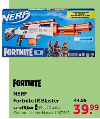 Intertoys NERF Fortnite IR gemotoriseerde blaster aanbieding