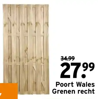 GAMMA Poort Wales Grenen recht aanbieding