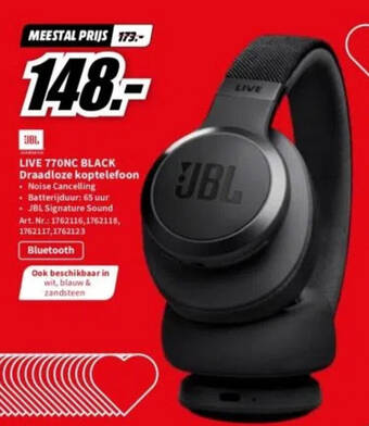 Jbl koptelefoon t570 aanbieding bij Albert Heijn