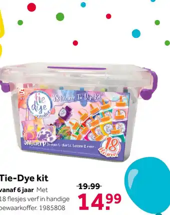 Intertoys Tie dye tub - 18 flesjes aanbieding