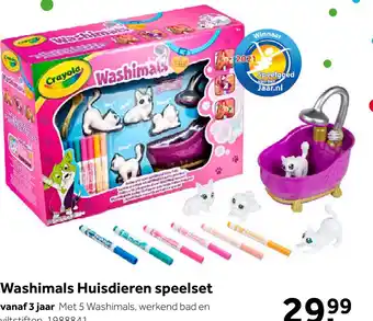 Intertoys Washimals huisdieren set aanbieding