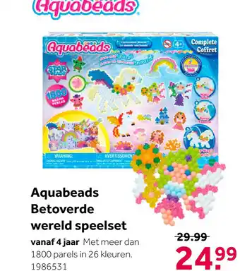 Intertoys Aquabeads de betoverde wereld set aanbieding