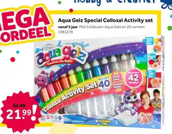 Intertoys Aqua Gelz Collosal Activity speelset aanbieding