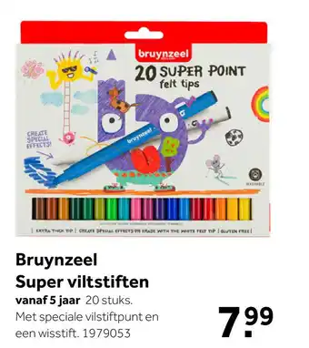 Intertoys Bruynzeel super viltstiften - 20 stuks aanbieding