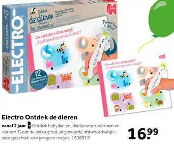 Intertoys Jumbo Electro wonderpen ontdek de dieren aanbieding