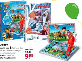 Intertoys Clementoni PAW Patrol Quizzy aanbieding