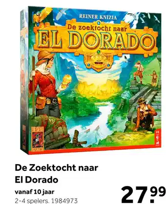 Intertoys De zoektocht naar El Dorado bordspel aanbieding