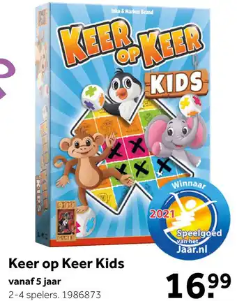 Intertoys Keer op keer kids aanbieding