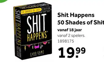 Intertoys Shit Happens 50 Shades of Shit - Kaartspel aanbieding