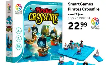 Intertoys Smart Games Pirates Crossfire puzzel bordspel aanbieding