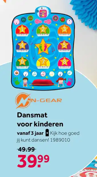 Intertoys N-Gear dansmat aanbieding