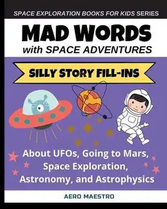 Bol.com Space Exploration Books for Kids- Mad Words with Space Adventures aanbieding