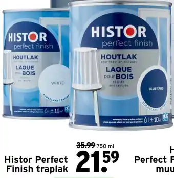 GAMMA Histor Perfect Finish traplak 750ml aanbieding