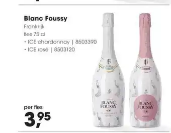 HANOS Blanc Foussy 75cl aanbieding