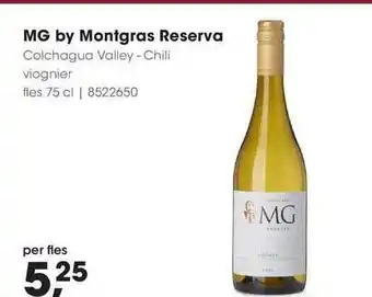 HANOS MG By Montgras Reserva 75cl aanbieding